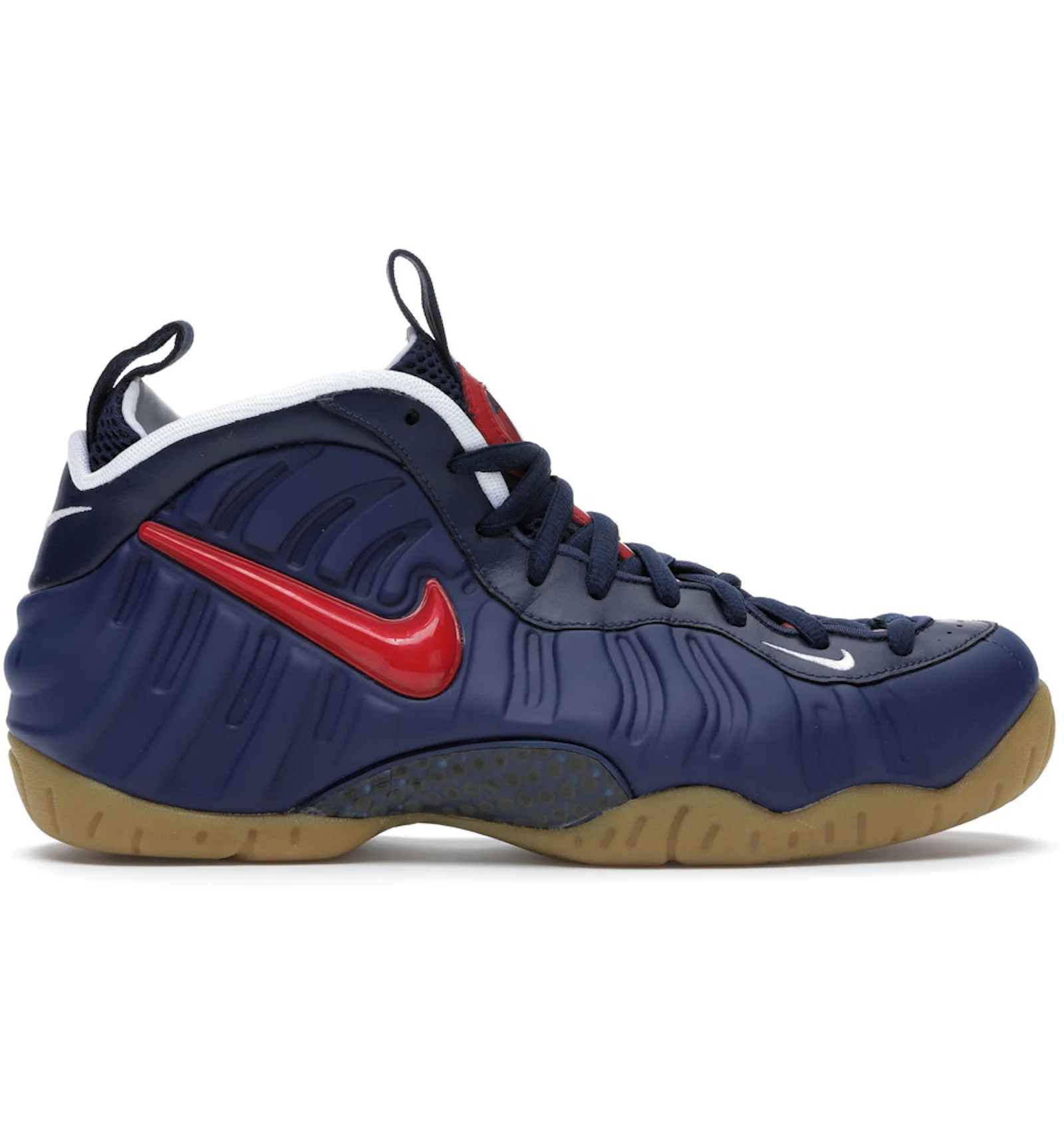 Nike Air Foamposite Pro Blue Void University Red Men s CJ0325