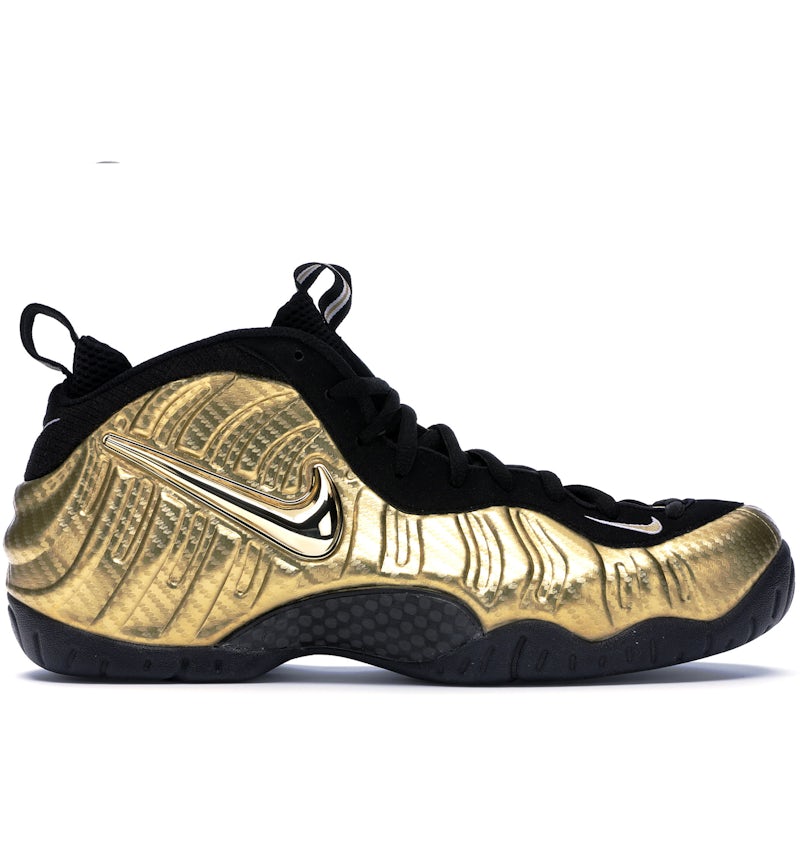 Nike Air Foamposite Pro Metallic Gold Men's 624041-701 US