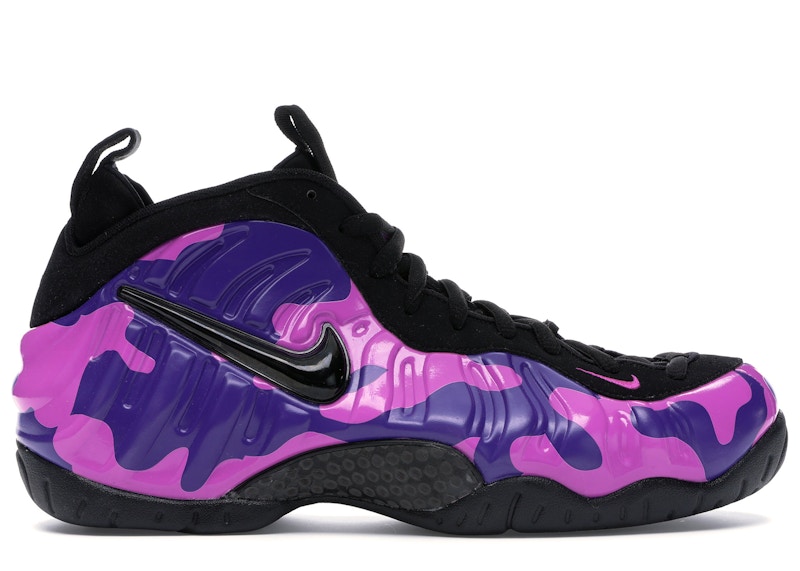 pink and purple foamposite