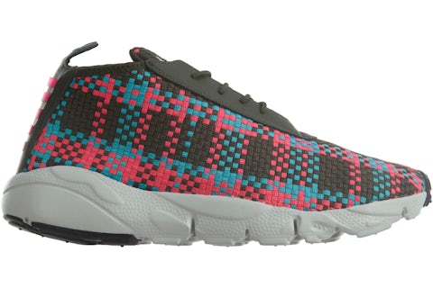 Nike Air Footscape Desert Chukka Cargo Kaki Hyper Jade-Hyper Rose