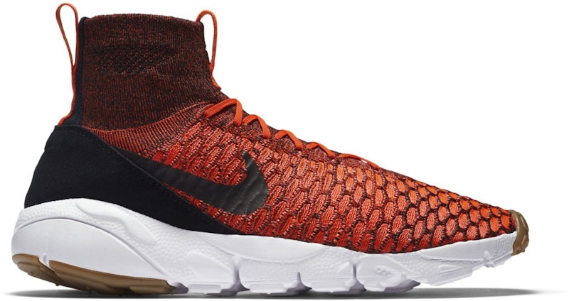 Nike Air Footscape Magista Flyknit Black/Bright Crimson-Gym Red-Cool Grey  Men's - 816560-002 - US