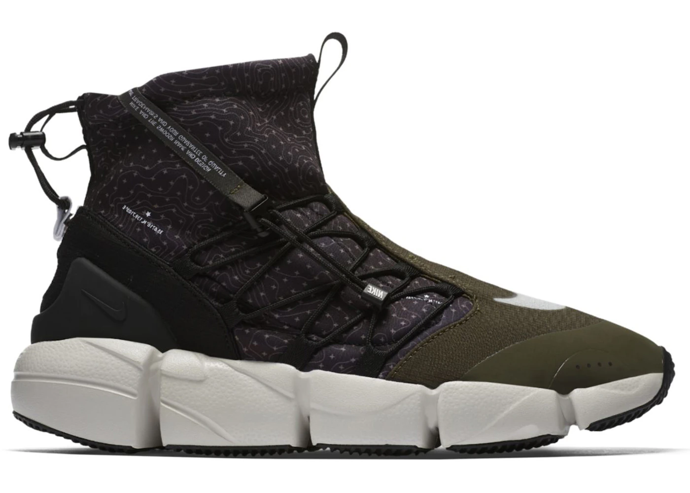 Nike Air Footscape Mid Utility Cargo Khaki Men's 924455-001 US