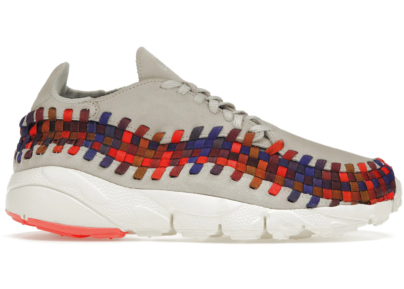 Nike Air Footscape Woven Light Bone Rainbow Men's 874892-002 US