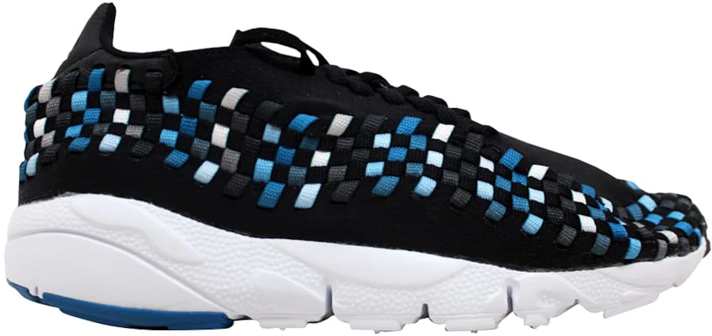 aceptable Imperativo George Bernard Nike Air Footscape Woven NM Black/Blue Jay-White - 875797-005 - US