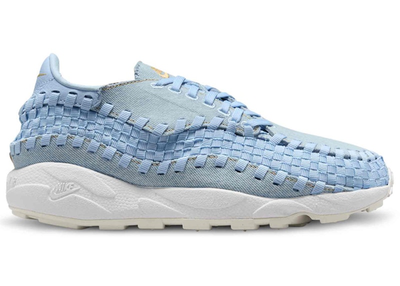 Nike Air Footscape Woven Washed Denim Ice Blue (Women's) - FV6103-400 - US