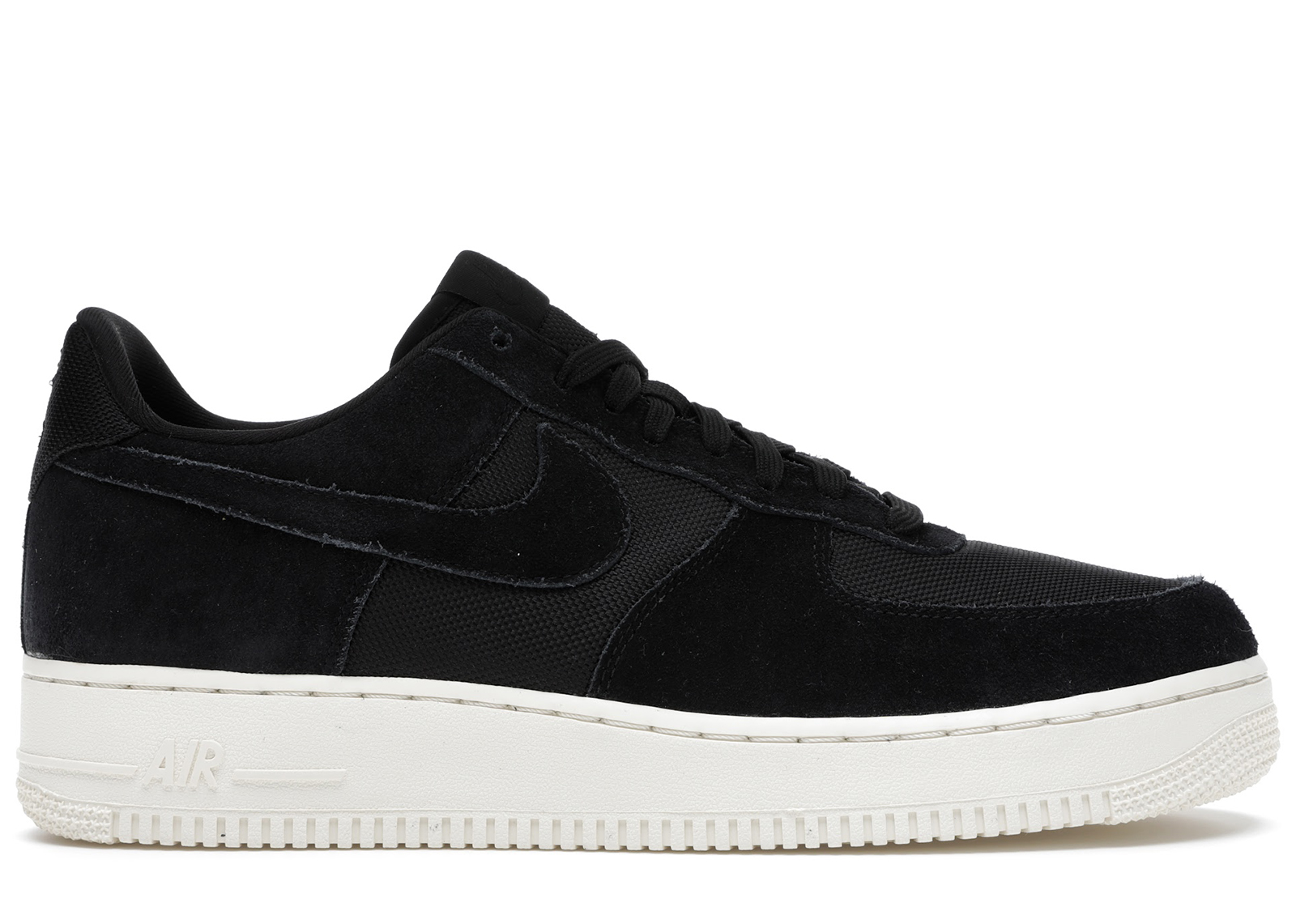 suede air force 1 all black