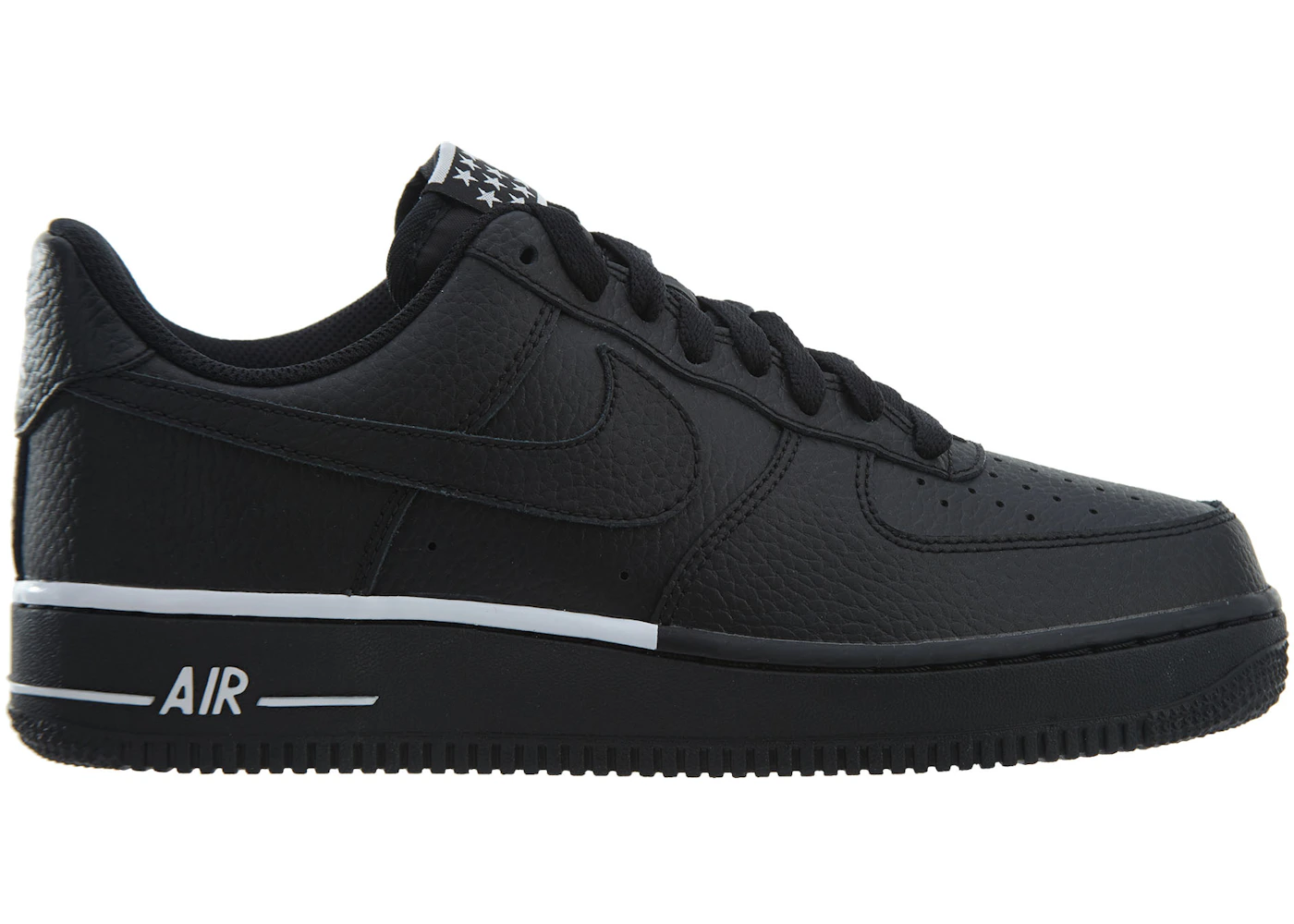 Nike Air Force 1 Low '07 Black White Swoosh Men's - AA4083-009 - US