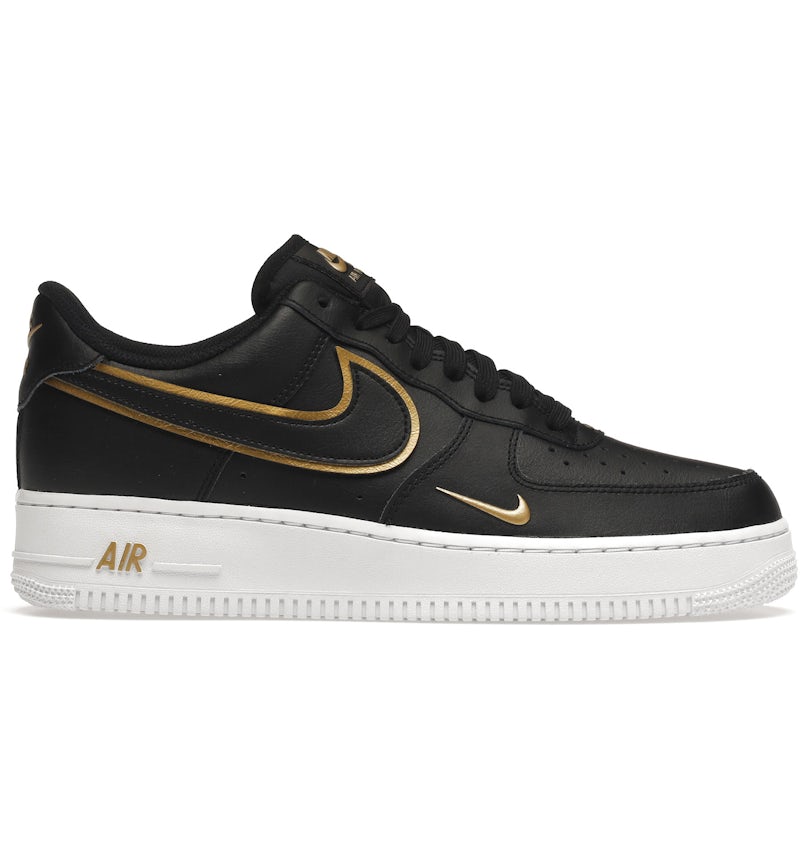 Nike Air Force Low '07 Negro Metalic Dorado Hombre DA8481-001 US