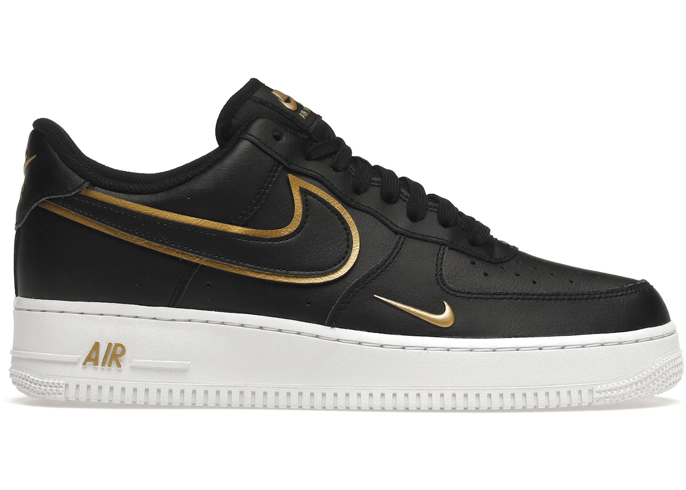 Nike air force gold and black Outlet