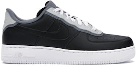  Nike Men's Shoes Air Force 1 '07 LV8 Black Electric Green  CV1698-001 (Numeric_7_Point_5)