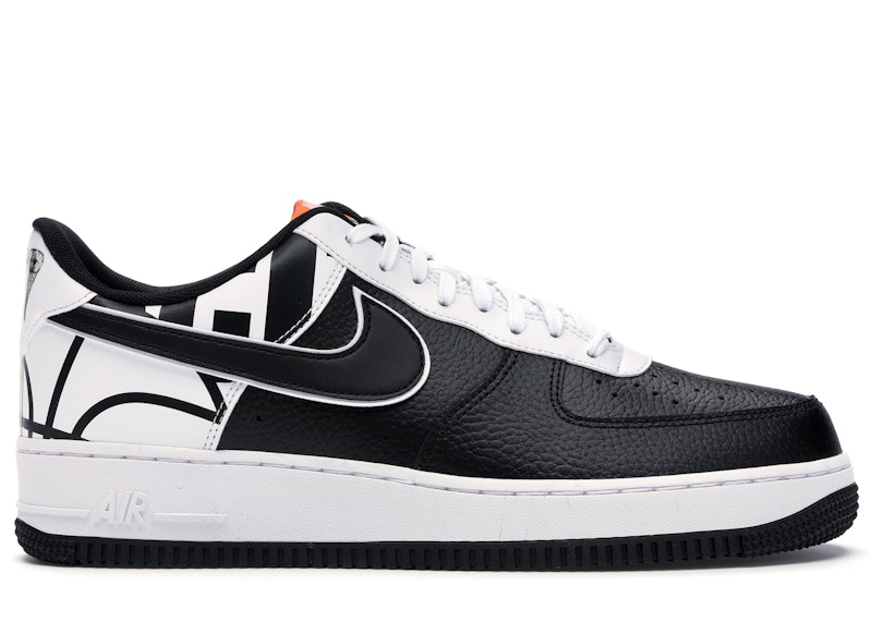 nike air force 1 lv8 black white