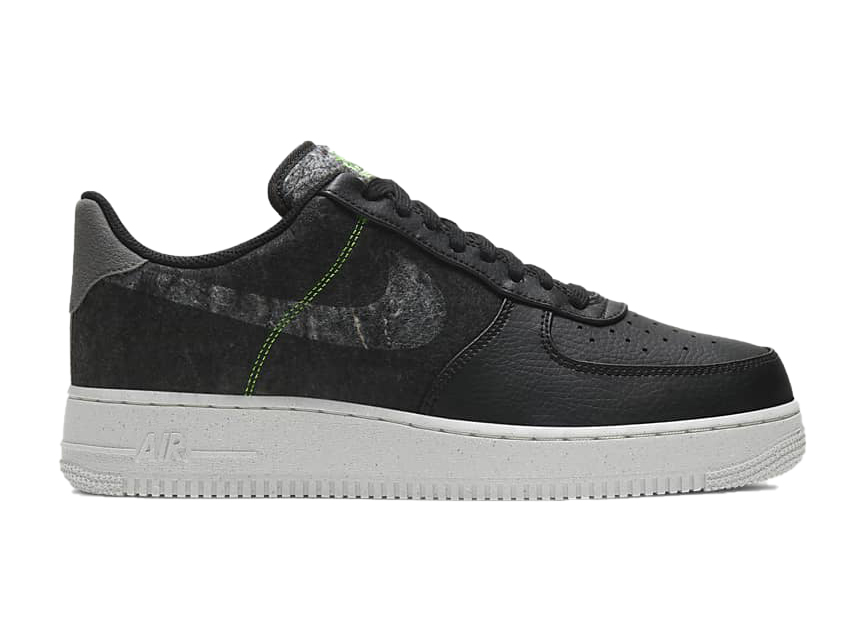 Nike Air Force 1 Low '07 LV8 Black Electric Green