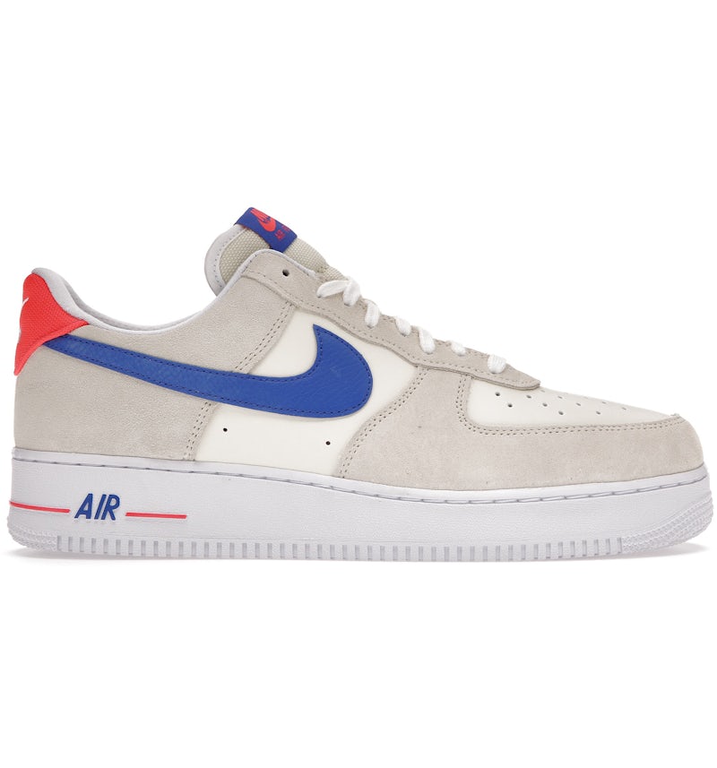 Nike Air Force Low '07 LV8 Coconut Milk Hyper Royal Men's