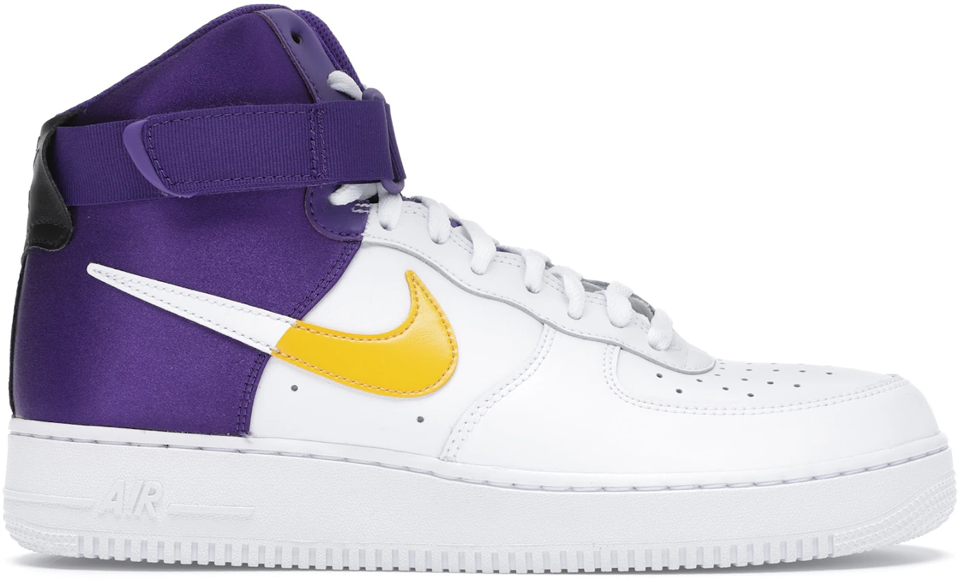Nike Air Force 1 High Premium ID Los Angeles Lakers size 11