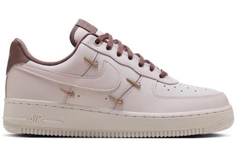 Nike Air Force '07 LX CN Pink Oxford Gold Mini Swooshes (Women's