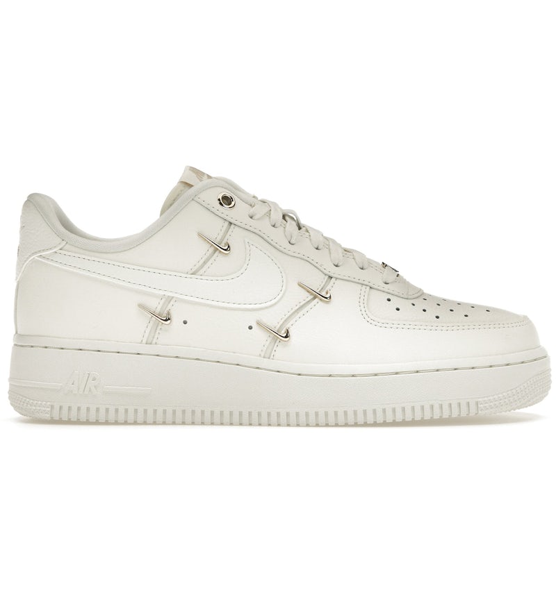 Nike Air Force '07 LX CN Sail Gold Mini Swooshes (Women's