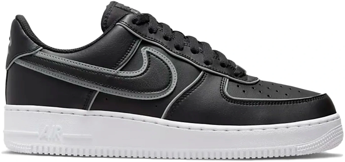 NIKE AIRFORCE 1 NY ALL BLACK (REFLECTIVE), Men's Fashion, Footwear