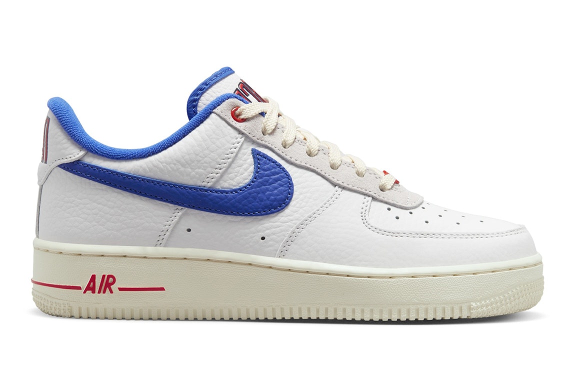 Pre-owned Nike Air Force 1 Low '07 Lx Command Force University Blue Summit White (women's) In University Blue/hyper Royal-picante Red-obsidian-coconut Milk