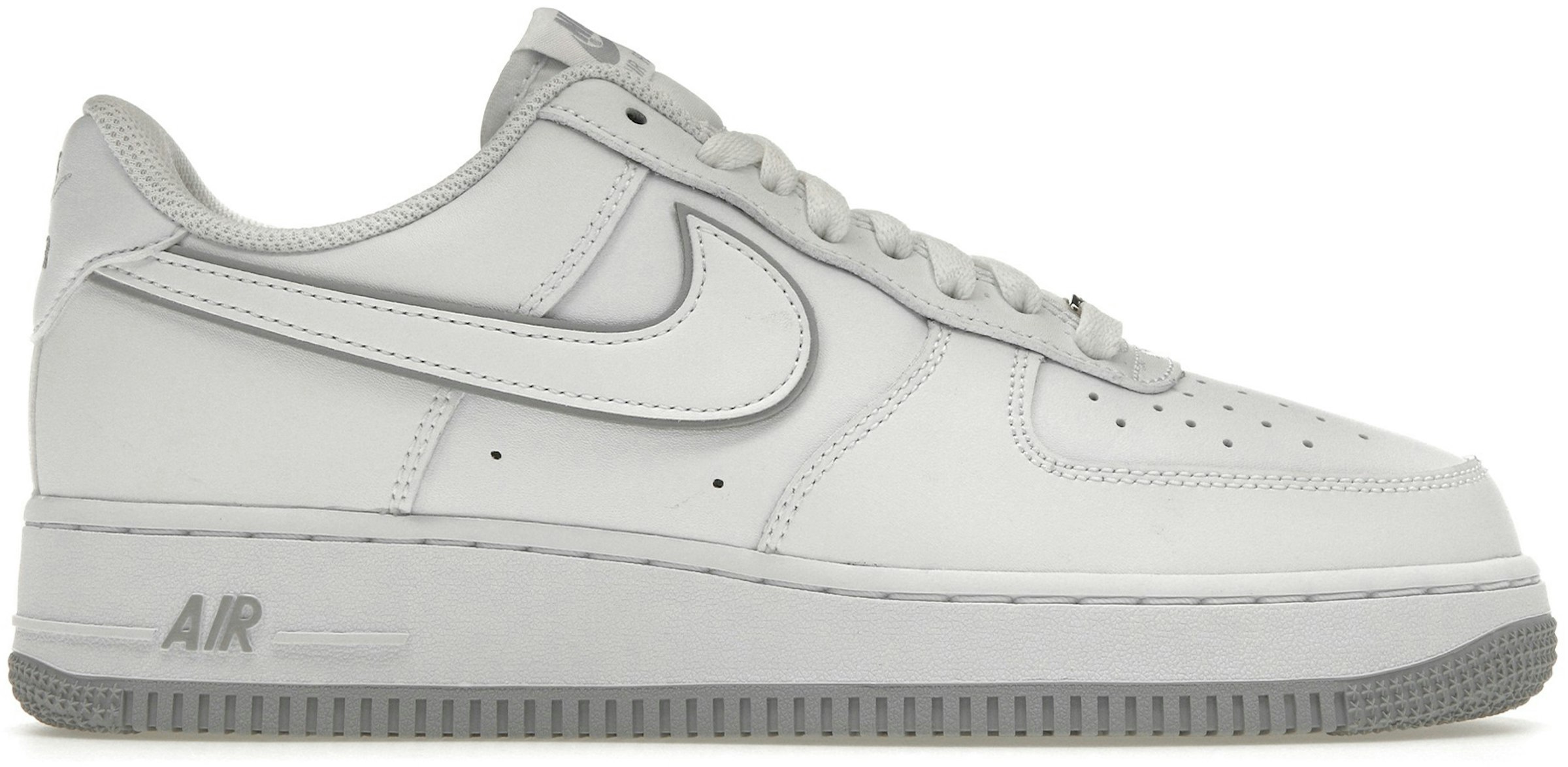avance sofá caballo de fuerza Nike Air Force 1 '07 Low White Wolf Grey Sole Men's - DV0788-100 - US