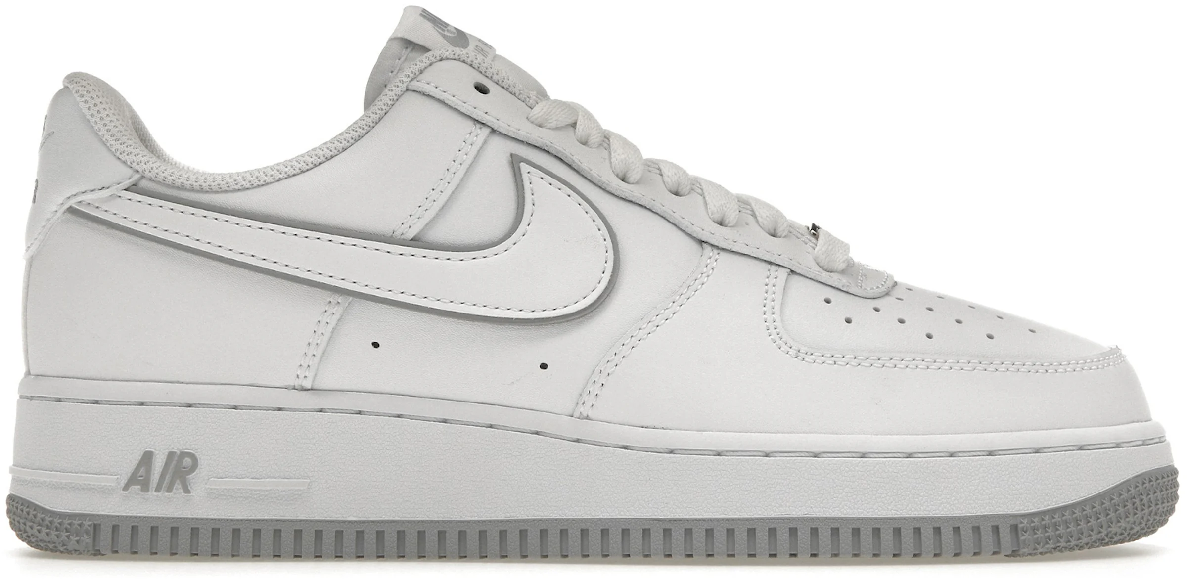 Nike Air Force 1 '07 Low White Wolf Grey Sole Men's - DV0788-100 - US