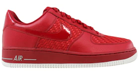 Nike Air Force 1 Low '07 LV8 Woven Gym Red White Chrome