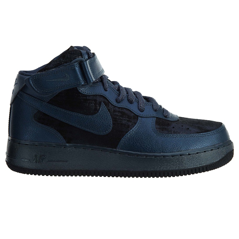 Nike Air Force 1 Mid '07 PRM Metallic Armory Navy (Women's