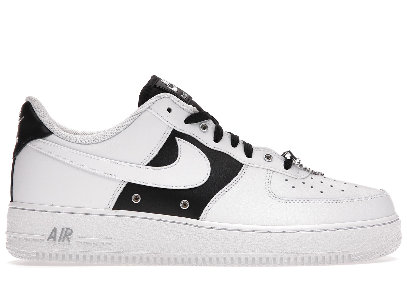 nike air force 1 white and silver