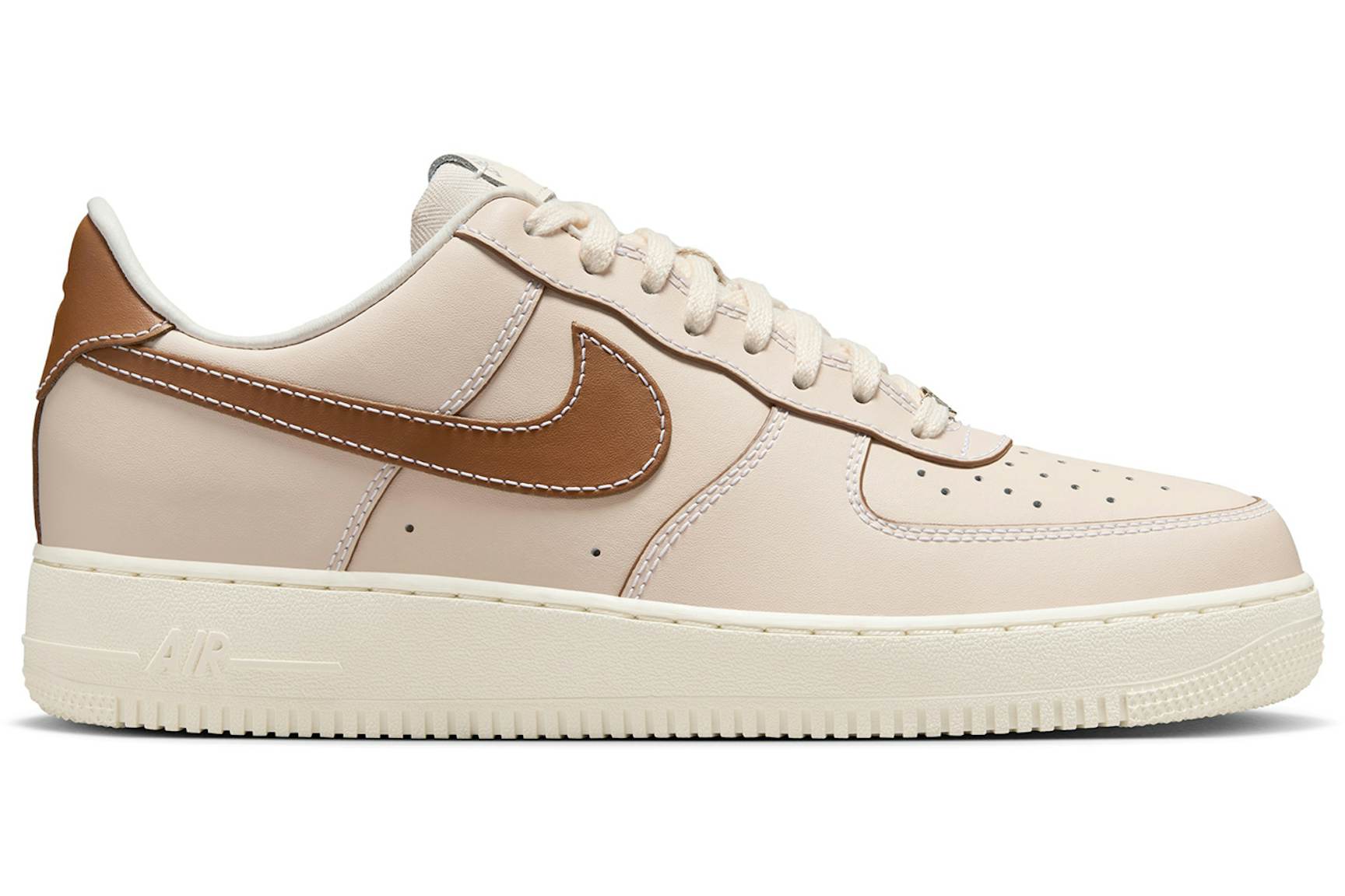 Nike Air Force 1 '07 Pearl White Pale Ivory Sail Light British Tan Men's - IB8865-221 - US