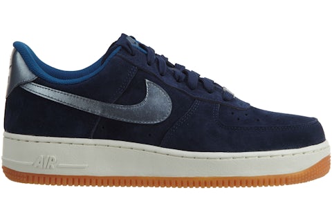 Blue Suede Nike Air Force Blau Wildleder Nike Air Force Low 07 Lv8