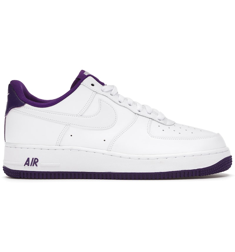 Voltage Purple Air Force Purple And White Nike Air Force Low '07