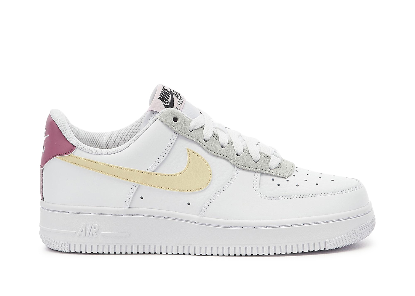 Nike Air Force 1 '07 White Lemon Drop Regal Pink (Women's