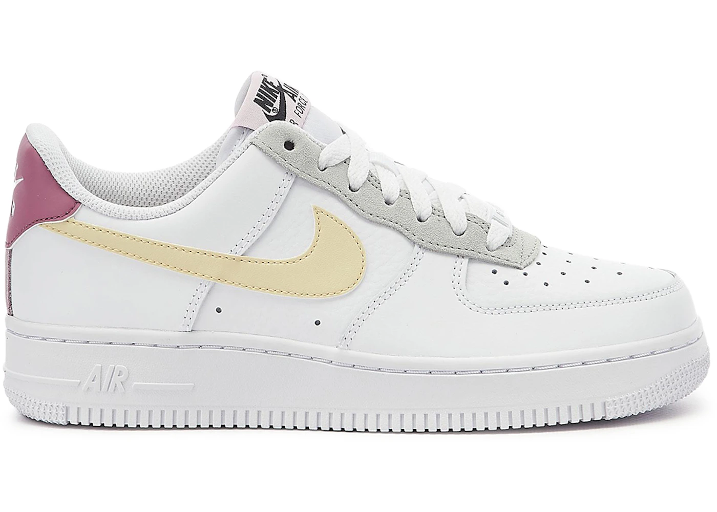 Nike Air Force '07 White Lemon Drop Regal Pink (Women's