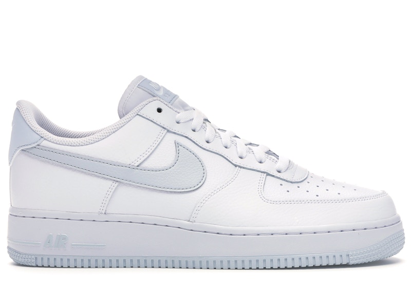 nike air force 1 white silver