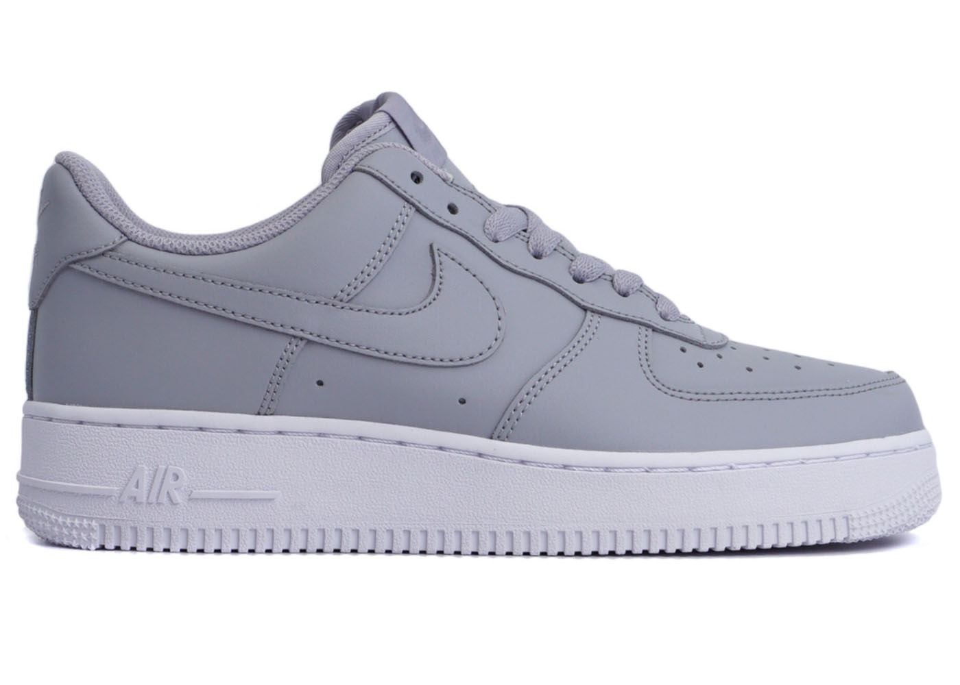 grey white air force ones