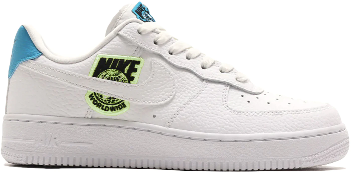 Louis Vuitton Nike Air Force 1 Low By Virgil Abloh White Green -   Worldwide Shipping