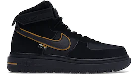 Nike Air Force 1 Boot Cordura Black Gold