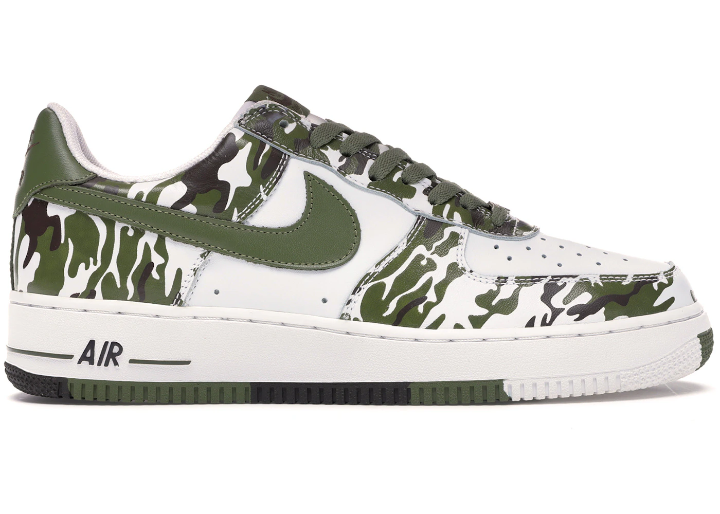 Nike Air Force Low Camouflage Palm Green Men's 306353-131 US
