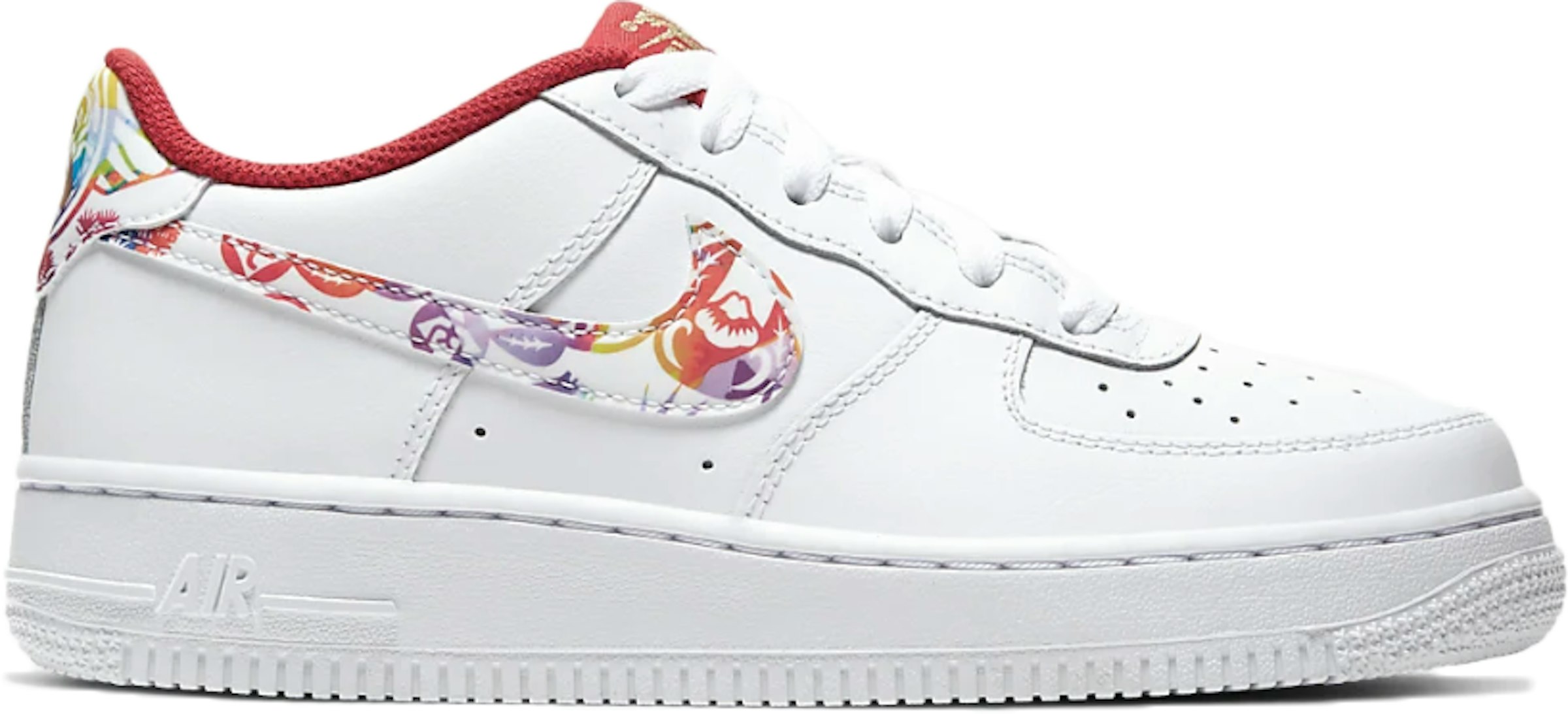 Nike Force 1 Chinese New Year (2020) (GS) Kids' - CU2980-191 - US