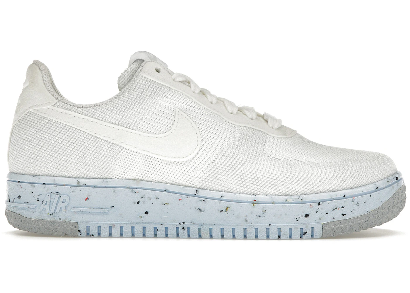 Nike Air Force Low Crater Flyknit White Ice Blue (Women's