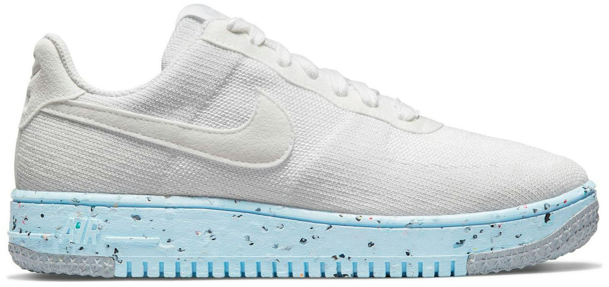 Nike Air Force 1 Flyknit White Ice Blue (Women's) DC7273-100 - US
