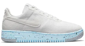 Nike Air Force 1 Low Crater Flyknit White Ice Blue (Women's)