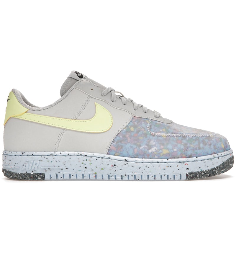Nike Air Force Crater Pure Platinum Barely Volt Men's CZ1524