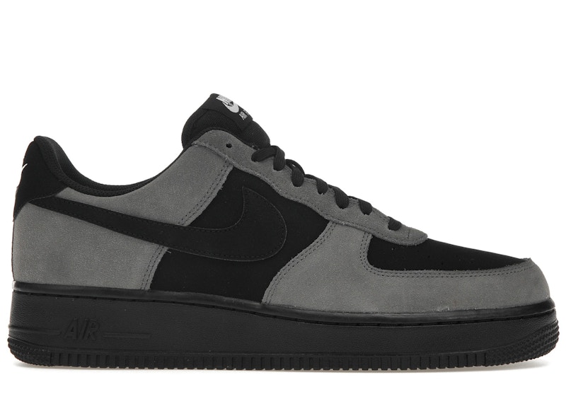 air force 1 black grey