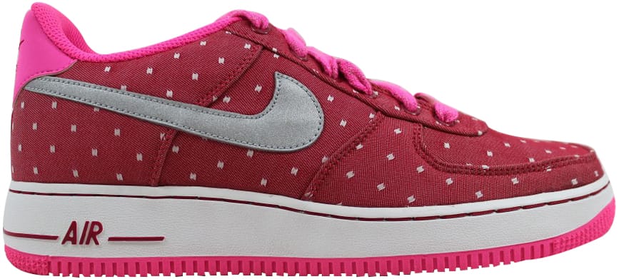 nike air force 1 pink and red