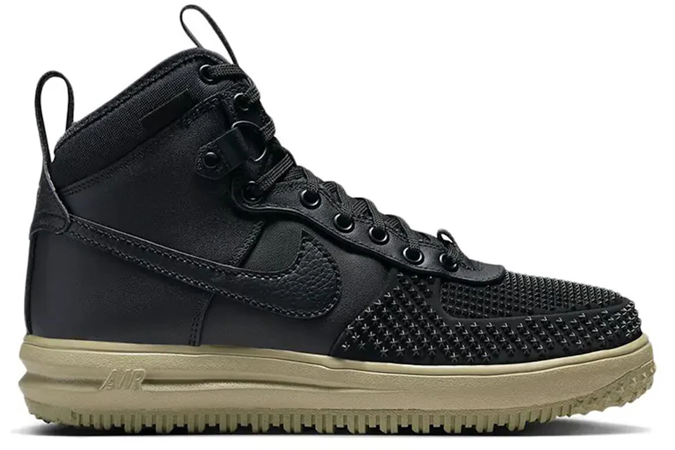 Nike Air Force 1 Duckboot Black Neutral Olive Men's - DZ5320-001 - GB