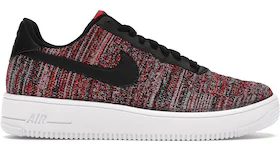 Nike Air Force 1 Flyknit 2.0 University Red Black