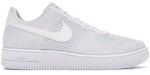 Nike Air Force 1 Flyknit 2 bianco platino puro