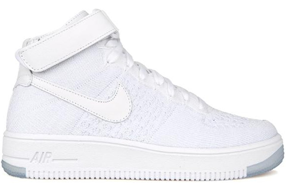 Air force 1 flyknit high shop black