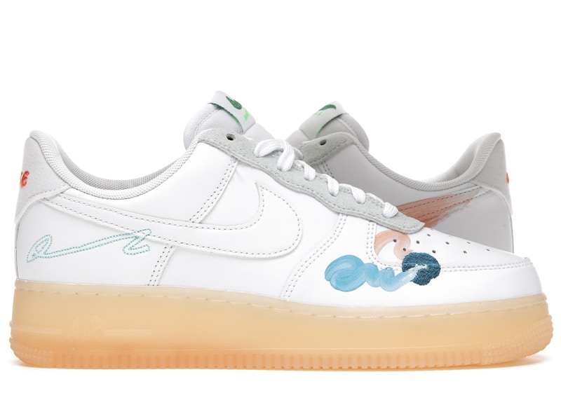 Nike Air Force 1 Flyleather Mayumi Yamase White