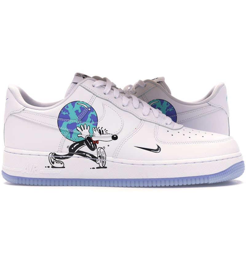 Nike Air Force Flyleather Steve Harrington Earth Day (2019